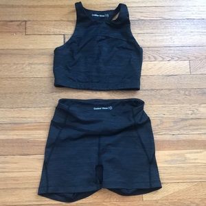 Outdoor Voices Tech Sweat Biker Shorts Size S